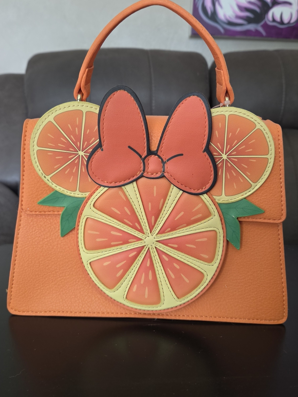 Our Universe Disney Minnie Mouse Citrus Crossbody Bag